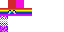 Texture for cute girl rainbow