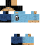 Texture for Heat_Alien with herobrine face