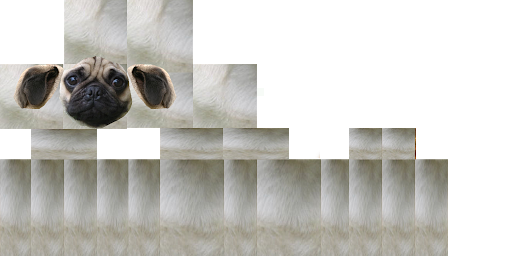 Texture for greeper dog