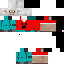Texture for  larry skin with head and arms and sleeves