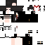 Texture for Normal Herobrine Mask Girl
