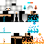 Texture for Fire and Ice Herobrine Girl