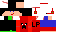 Texture for MINECRAFTb steve skin