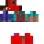 Texture for Minecraft custom creepypasta Half Steve/ Structure 303
