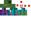 Texture for happy zombie