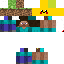 Texture for Steve Segurando Um Pikachu