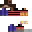 Texture for Herobrine flamenguista com Omnitrix e Manopla do Thanos