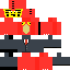 Texture for dino in a suit