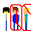 Texture for He doesn't appear in Peter and Lukas
