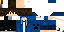 Texture for blue hoodie boy