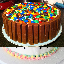 Texture for smartie taart