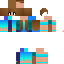 Texture for improved girl with fancy coat