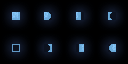 Texture for light blue moon
