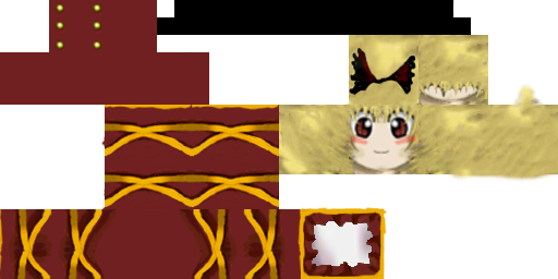 Texture for Yamame Kurodani Touhou Project Cave Spider