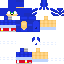 Texture for Sonic New Skin Minecraft