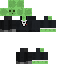 Texture for tuxedo slime