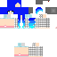 Texture for Gata com cabelo azul 