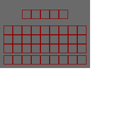Texture for hopper