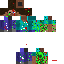 Texture for creeper zombie steve