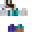 Texture for steve-skeleton