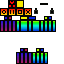 Texture for rainbow player