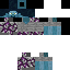 Texture for mossy stone Steve reverse colors