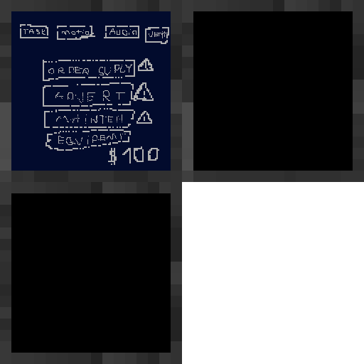 Texture for monitor