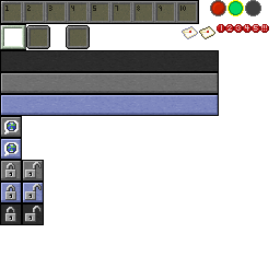 Texture for Numbered Hotbar