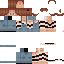 Texture for Cute androgynous character in overalls