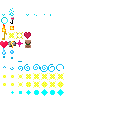 Texture for girlly particle