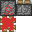 Texture for piston collant