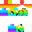Texture for omega rainbow steve