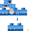 Texture for Biped Shark (Shadows)