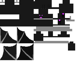 Texture for Minecraft Ender Dragon skin