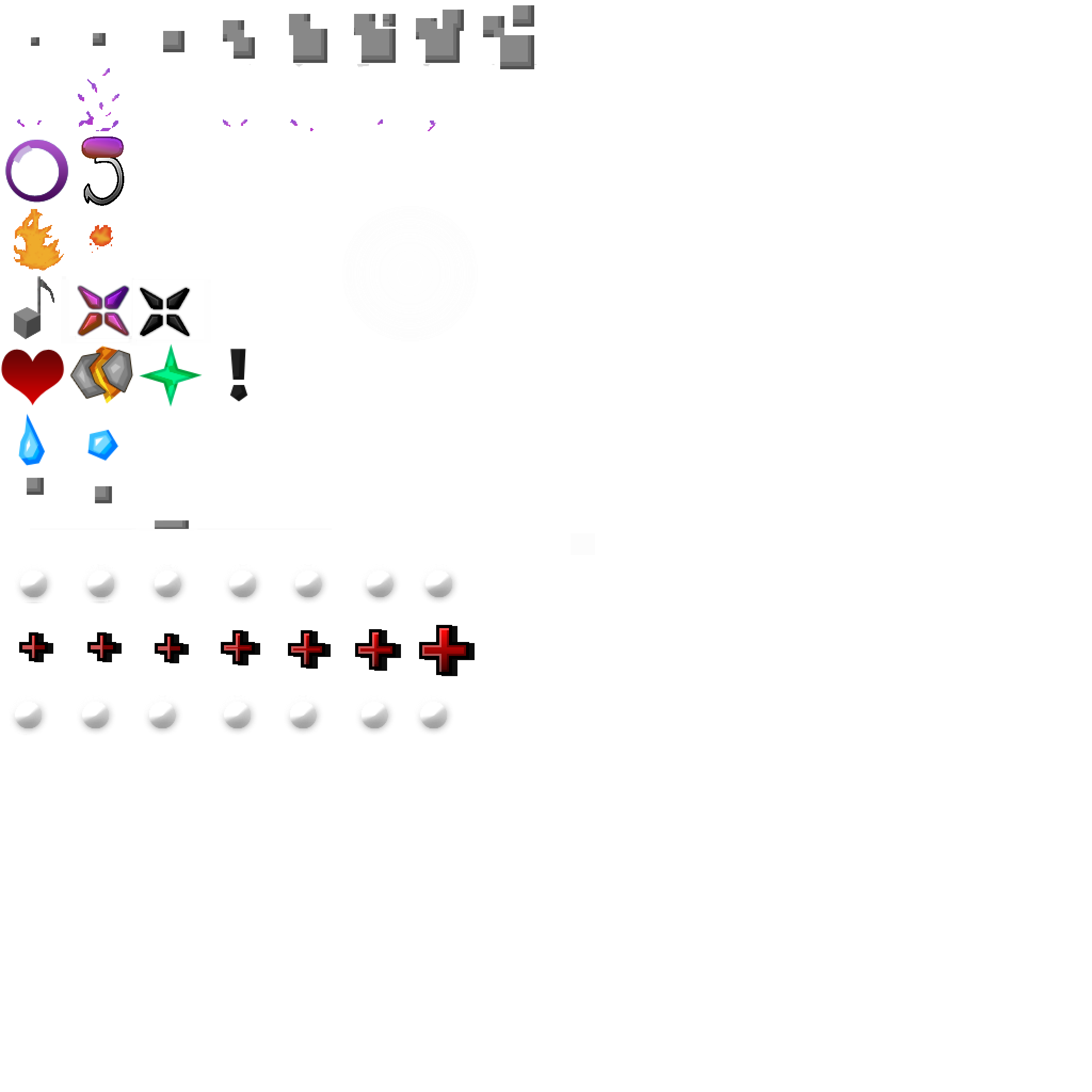 Texture for particles