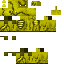 Texture for golden piglin texture