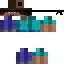 Texture for steve bandana black