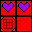 Texture for heart crafting