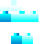 Texture for Blue to white gradient