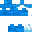 Texture for Blue Steve using water and ice powers
