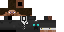 Texture for Steve in a tux (Blue