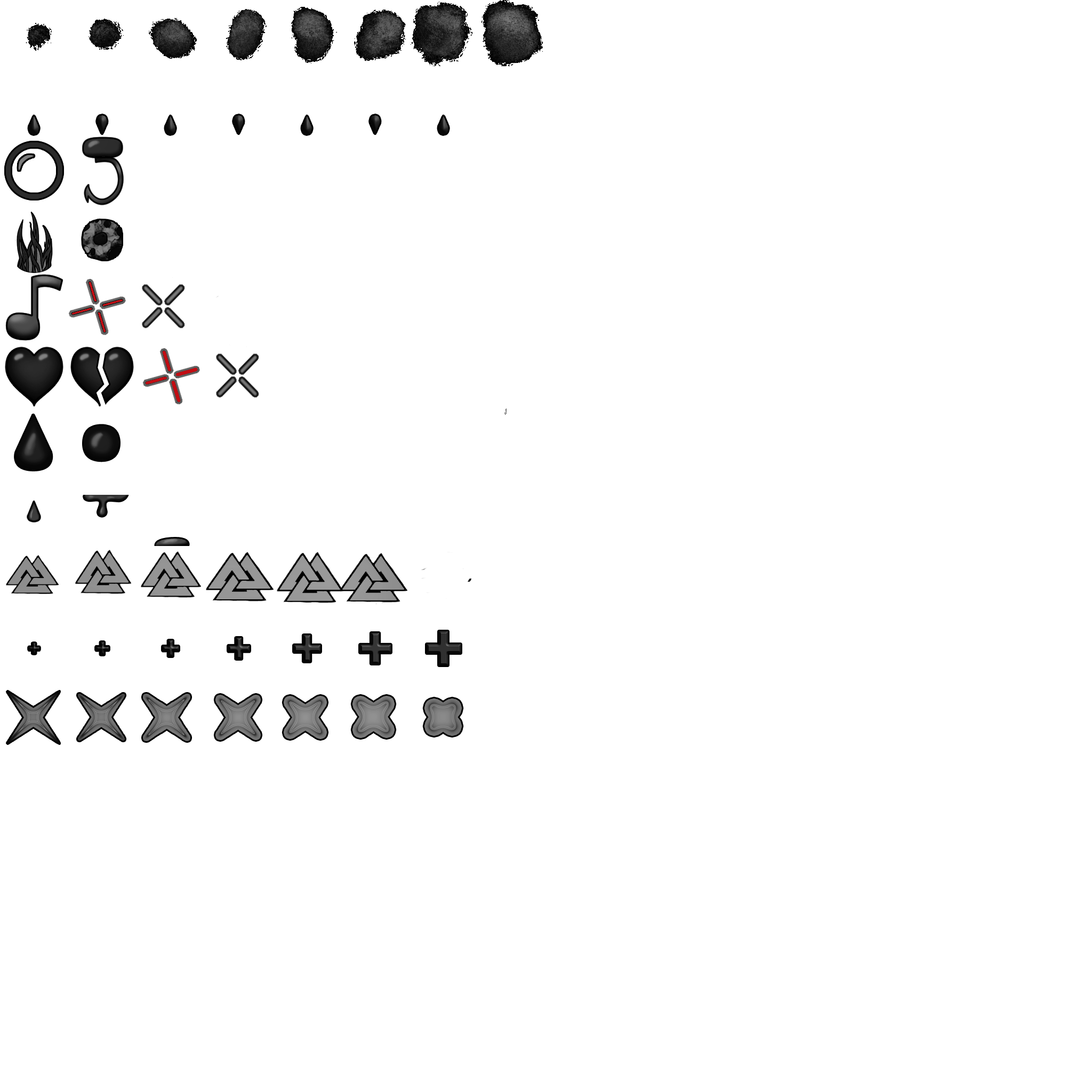 Texture for particles