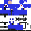 Texture for criminal free fire bleu