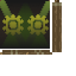 Texture for baner for oak log