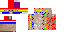 Texture for Block's Rainbow Cute Sheep