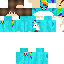Texture for Pyjama unicorn skin