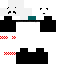 Texture for panda mac panda