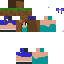 Texture for Girl with a block