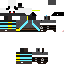 Texture for kung fu panda blue
