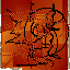 Texture for A Firey Glitchy MEss